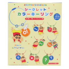 Japan Crayon Shin-chan Secret Wire Key Ring Charm Keychain - Shinnosuke Nohara : Colorful Blind Box