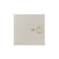 Japan Miffy Square Memo Pad - Miffy : Face Ivory - 1