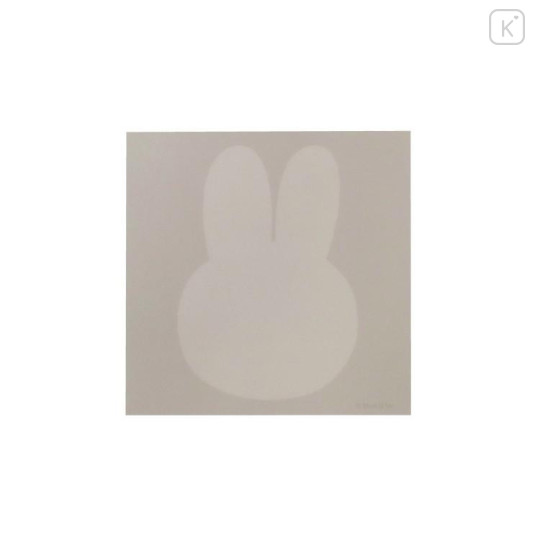 Japan Miffy Square Memo Pad - Miffy : Face Ivory - 4