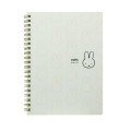 Japan Miffy A5 Ring Notebook - Miffy : Face Ivory - 1