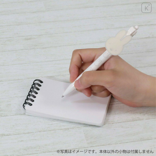 Japan Miffy Mascot Ballpoint Pen - Miffy : Face Ivory - 2