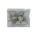 Japan Miffy Binder Clip Set - Miffy : Face Grey - 1