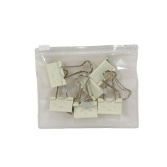 Japan Miffy Binder Clip Set - Miffy : Face Ivory