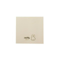 Japan Miffy Mini Message Card - Miffy : Face Ivory - 2