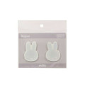 Japan Miffy Acrylic Magnet - Miffy : Face Grey - 1