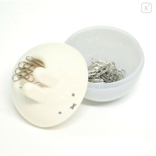 Japan Miffy Accessory Case - Miffy : Face Ivory - 2
