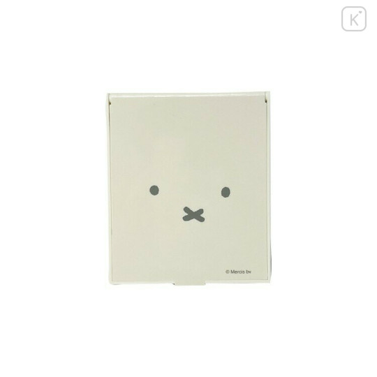 Japan Miffy Folding Stand Mirror - Miffy : Face Ivory - 1