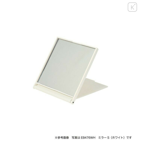 Japan Miffy Folding Mirror - Miffy : Face Grey - 2