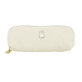 Japan Miffy Pen Pouch Pencil Case - Miffy : Face Ivory - 1