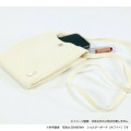 Japan Miffy Smartphone Shoulder Pouch - Miffy : Face Grey - 2