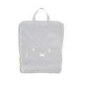 Japan Miffy Clothing Compression Bag - Miffy : Face Grey - 1