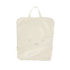 Japan Miffy Clothing Compression Bag - Miffy : Face Ivory