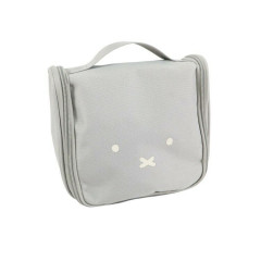 Japan Miffy Hanging Pouch - Miffy : Face Grey