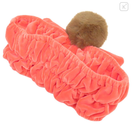 Japan Monchhichi Hair Band with Ribbon - Red - 2