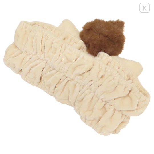Japan Monchhichi Hair Band with Ribbon - Ivory - 2