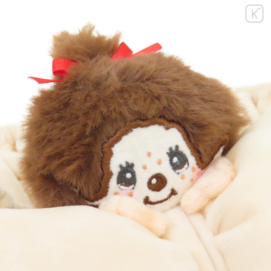 Japan Monchhichi Hair Band with Ribbon - Ivory - 3