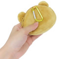 Japan San-X Mascot Mini Pouch with Carabiner - Rilakkuma : Face - 2