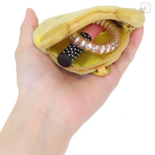 Japan San-X Mascot Mini Pouch with Carabiner - Rilakkuma : Face - 3