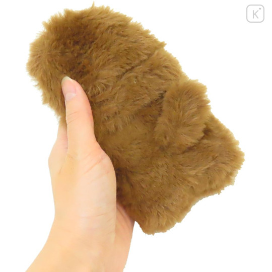 Japan Monchhichi Fluffy Photo Keychain - Monchhichi-kun - 2