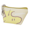 Japan Peanuts Triangular Mini Pouch - Woodstock : Face Pale Yellow - 1