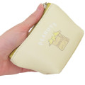 Japan Peanuts Triangular Mini Pouch - Woodstock : Face Pale Yellow - 2