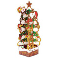 Japan Peanuts 3D Greeting Card - Snoopy & Woodstock : Christmas Tree Stocking Decoration - 3