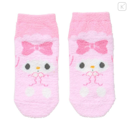 Japan Sanrio Original Fluffy Socks - My Sweet Piano : Peek Out - 1