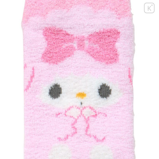 Japan Sanrio Original Fluffy Socks - My Sweet Piano : Peek Out - 2
