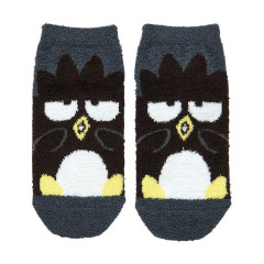 Japan Sanrio Original Fluffy Socks - Badtz-maru : Peek Out