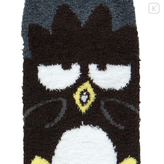Japan Sanrio Original Fluffy Socks - Badtz-maru : Peek Out - 2