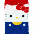 Japan Sanrio Original Fluffy Socks - Hello Kitty : Peek Out - 2