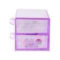 Japan Sanrio Original Stacking Chest Drawer - Kuromi : Relaxing - 2