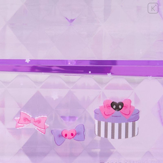 Japan Sanrio Original Stacking Chest Drawer - Kuromi : Relaxing - 6