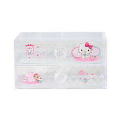 Japan Sanrio Original Stacking Chest Drawer - Hello Kitty : Relaxing