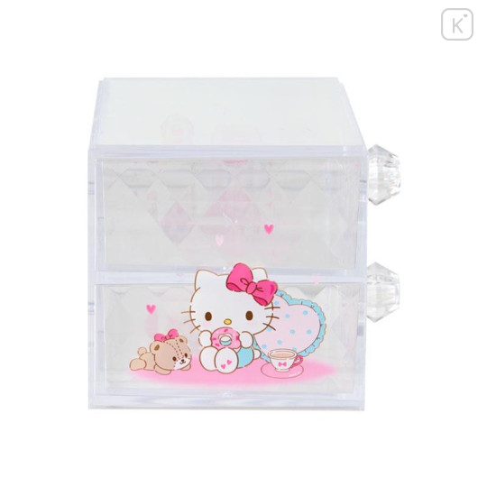 Japan Sanrio Original Stacking Chest Drawer - Hello Kitty : Relaxing - 3