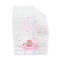 Japan Sanrio Original Cosmetic Desk Organizer - Hello Kitty : Relaxing - 3