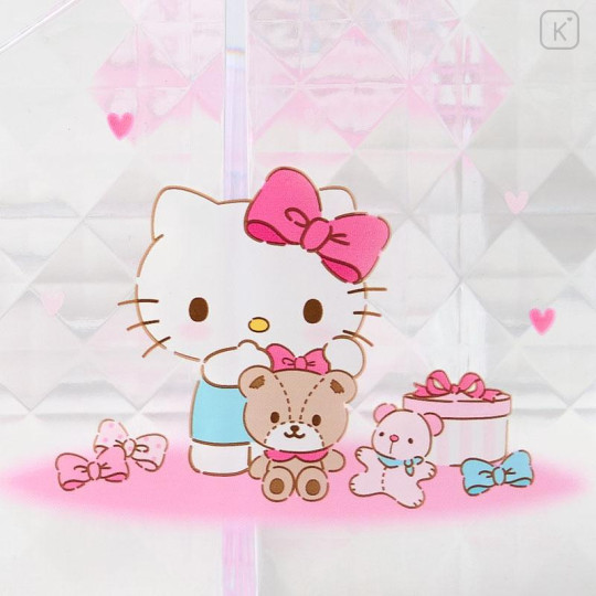 Japan Sanrio Original Cosmetic Desk Organizer - Hello Kitty : Relaxing - 5