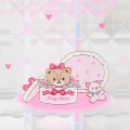 Japan Sanrio Original Cosmetic Desk Organizer - Hello Kitty : Relaxing - 6