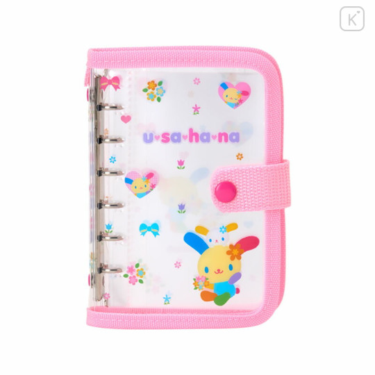 Japan Sanrio 6 Hole Sticker Binder - Usahana : Pink - 1