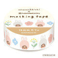 Japan Monchhichi Washi Masking Tape - Rabbit - 1