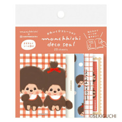 Japan Monchhichi Deco Seal - Twin
