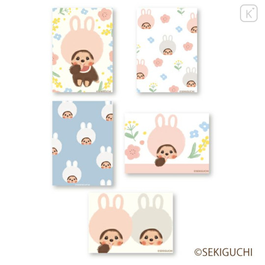 Japan Monchhichi Deco Seal - Rabbit - 2