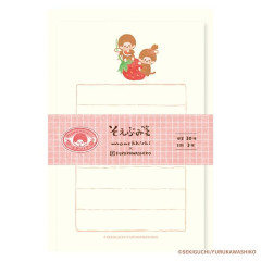 Japan Monchhichi Mini Letter Set - Strawberry