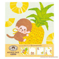 Japan Monchhichi Memo Pad - Pineapple - 1