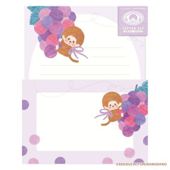 Japan Monchhichi Letter Set - Grape