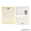 Japan Monchhichi Letter Set - Bear - 2