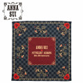 Japan Sanrio × Anna Sui Bento Lunch Cloth - My Melody 50th & Kuromi 20th Anniversary Diner Check - 1