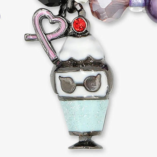 Japan Sanrio × Anna Sui Bracelet - Kuromi : My Melody 50th & Kuromi 20th Anniversary - 3