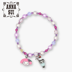 Japan Sanrio × Anna Sui Bracelet - My Melody : My Melody 50th & Kuromi 20th Anniversary