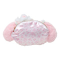 Japan Sanrio Face-shaped 2way Pochette - My Melody : White Strawberry Tea Time - 2